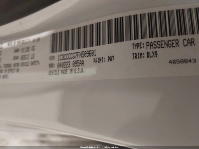 2015 CHRYSLER 200 1C3CCCCG7FN509601 Photo 8