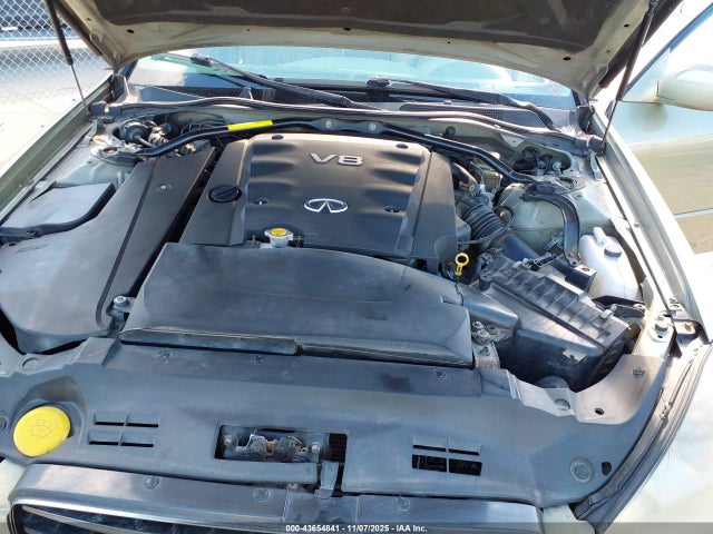 43654841 :رقم المزاد ، JNKBF01A42M003654 vin ، 2002 Infiniti Q45 Luxury مزاد بيع