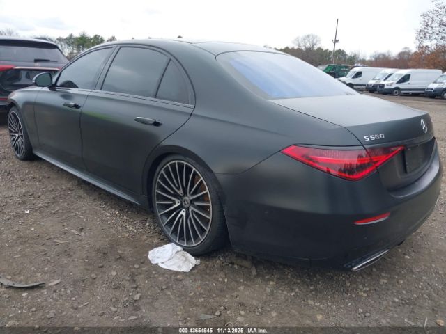2022 MERCEDES-BENZ S 580 W1K6G7GB0NA144855 Photo 2