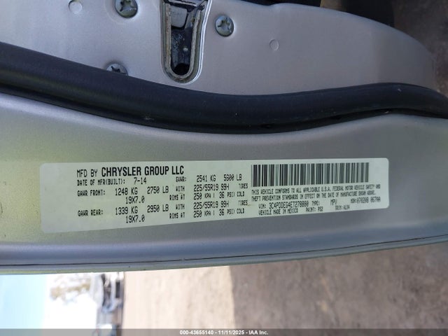 Продаж на аукціоні авто 2014 Dodge Journey R/t, vin: 3C4PDDEG4ET278880, номер лоту: 43655140