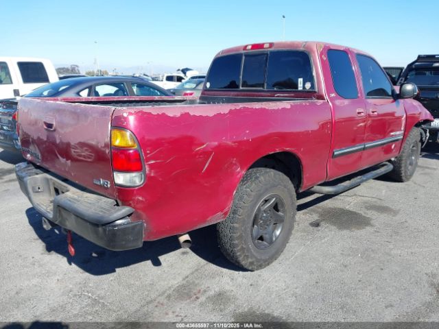 2000 TOYOTA TUNDRA 5TBRT3411YS072264 Photo 3