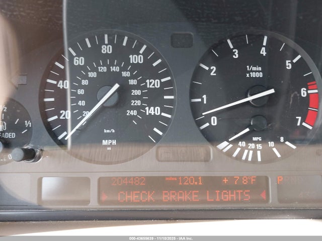 1995 Bmw 740 I Automatic მანქანა იყიდება აუქციონზე, vin: WBAGF6326SDH07791, აუქციონის ნომერი: 43655639