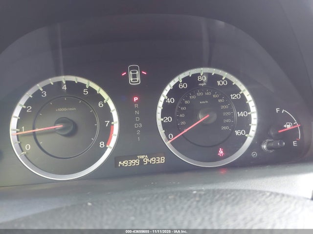 Aukcja sprzedaży 2011 Honda Accord 2.4 Ex, vin: 1HGCP2F76BA101549, numer aukcji: 43655685