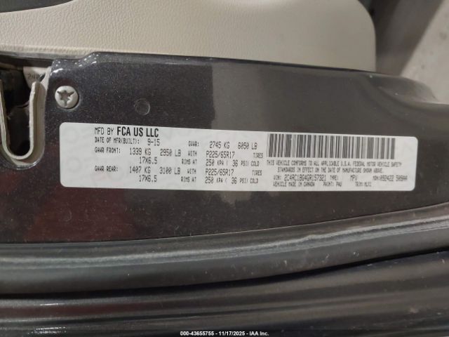 2016 CHRYSLER TOWN & COUNTRY 2C4RC1BG4GR157321 Photo 8