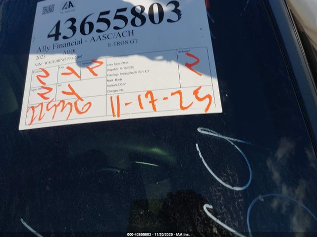 2023 AUDI E-TRON GT WAUEJBFW3P7002169 Photo 6