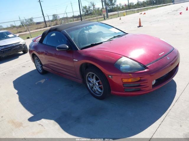 2002 MITSUBISHI ECLIPSE SPYDER 4A3AE85H52E106112 Photo 0