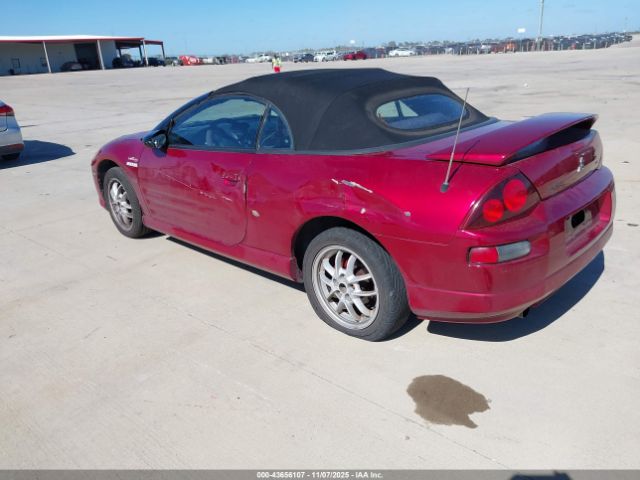 2002 MITSUBISHI ECLIPSE SPYDER 4A3AE85H52E106112 Photo 2