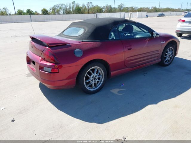 2002 MITSUBISHI ECLIPSE SPYDER 4A3AE85H52E106112 Photo 3