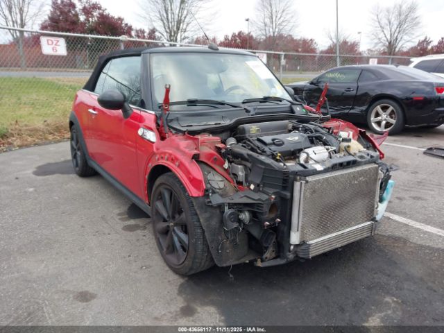 2013 MINI CONVERTIBLE WMWZP3C58DT297757