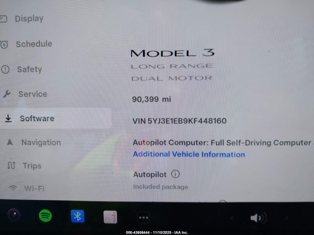 Tesla Model 3 Long Range/performance 2019 5YJ3E1EB9KF448160 Image 15