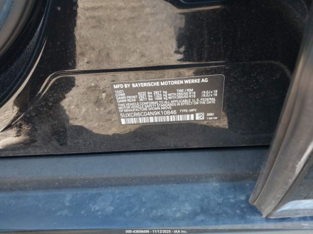 2022 BMW X5 5UXCR6C04N9K10846 Photo 8