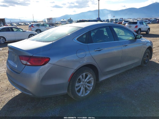 2016 Chrysler 200 Limited მანქანა იყიდება აუქციონზე, vin: 1C3CCCAB3GN181392, აუქციონის ნომერი: 43656679