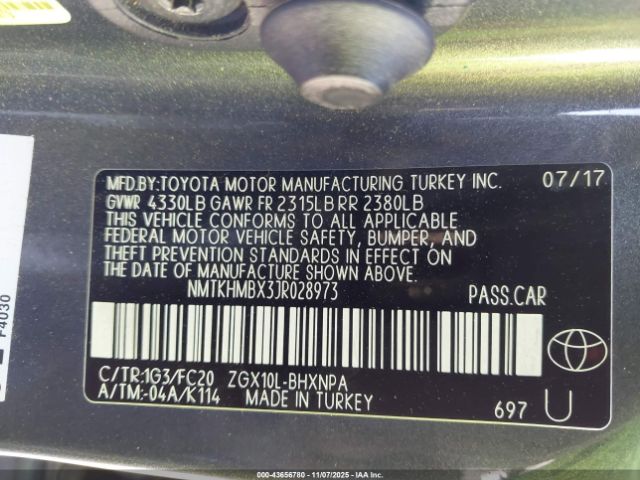 2018 TOYOTA C-HR NMTKHMBX3JR028973 Photo 8