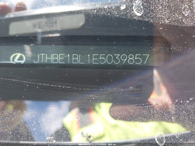 43657013 :رقم المزاد ، JTHBE1BL1E5039857 vin ، 2014 Lexus Gs 350 مزاد بيع