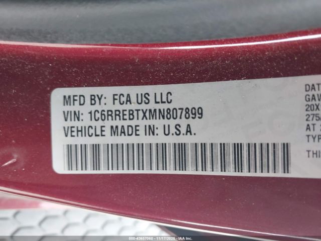 2021 RAM 1500 1C6RREBTXMN807899 Photo 8