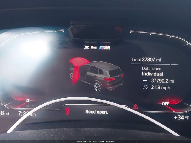 2022 BMW X5 M 5YMJU0C09N9M27871 Photo 6