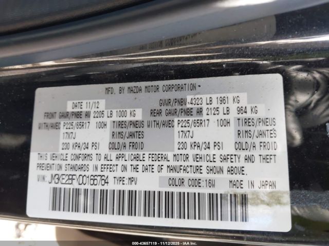 2013 MAZDA CX-5 JM3KE2BEXD0166764 Photo 8