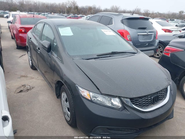 Honda Civic Lx 2014 2HGFB2F56EH536216 главное изображение