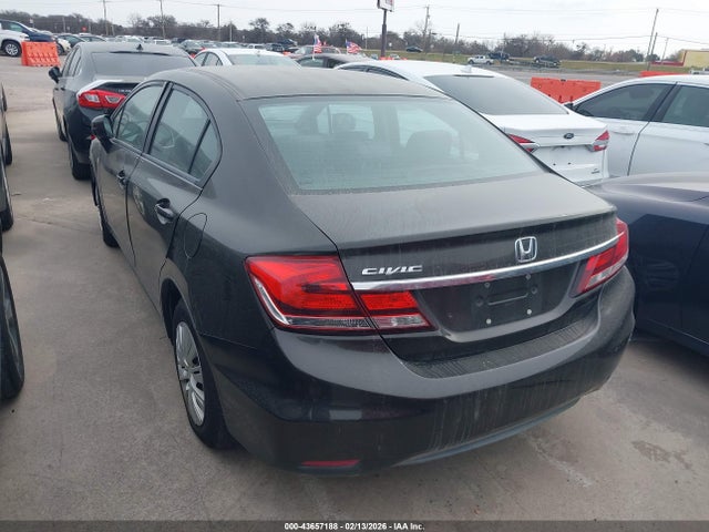Honda Civic Lx 2014 2HGFB2F56EH536216 Image 3
