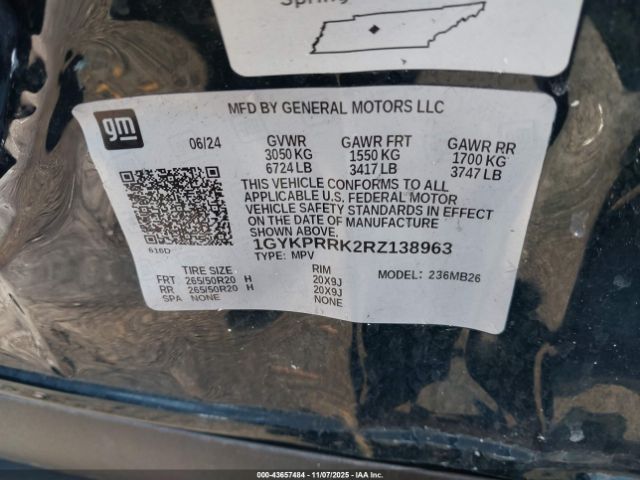 2024 CADILLAC LYRIQ 1GYKPRRK2RZ138963 Photo 8