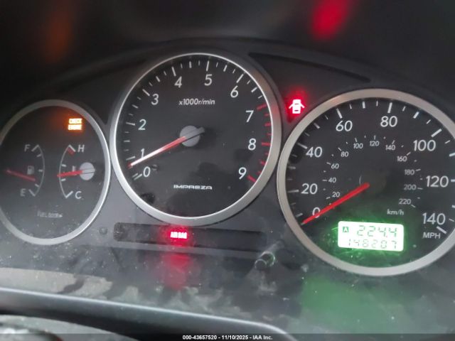 2004 SUBARU IMPREZA JF1GG29634G804535 Photo 6