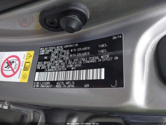 JTJBARBZ8G2087504 Lexus Nx 200t F Sport