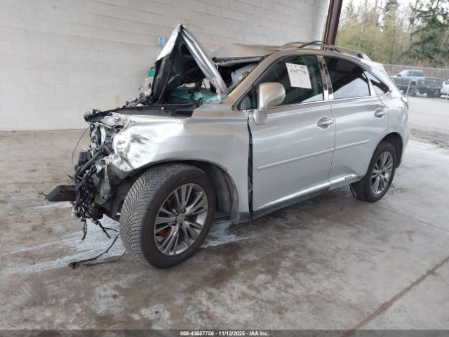 2013 LEXUS RX 450H JTJBC1BAXD2050682 Photo 1