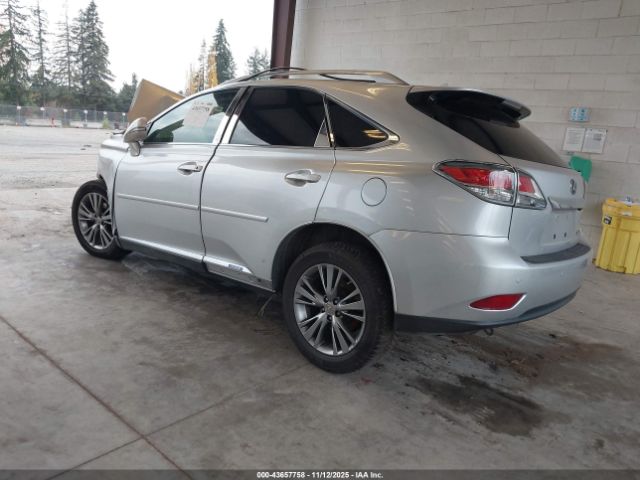 2013 LEXUS RX 450H JTJBC1BAXD2050682 Photo 2