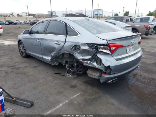 2015 HYUNDAI SONATA 5NPE34AF8FH073510 Photo 2