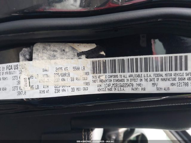 2016 JEEP CHEROKEE 1C4PJMDB1GW225470 Photo 8