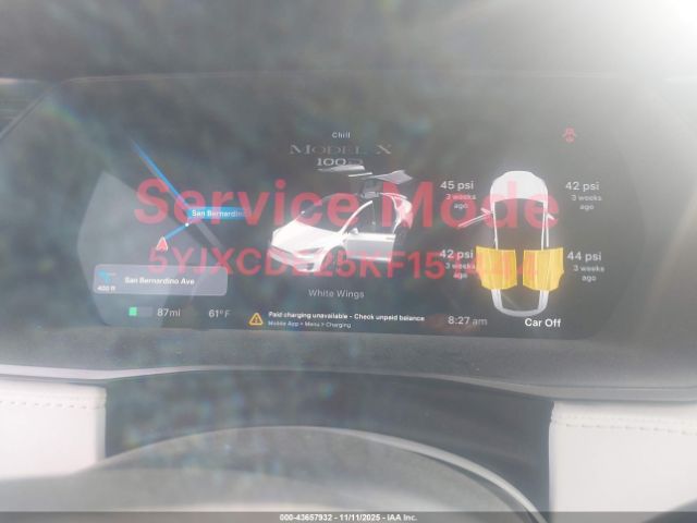 2019 TESLA MODEL X 5YJXCDE25KF151444 Photo 6