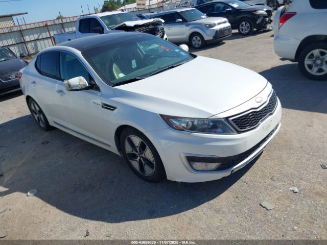 2013 KIA OPTIMA HYBRID KNAGM4AD0D5038765