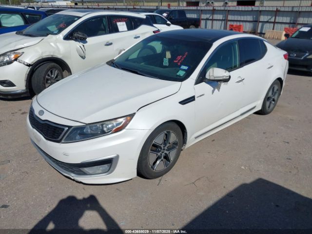 2013 KIA OPTIMA HYBRID KNAGM4AD0D5038765 Photo 1