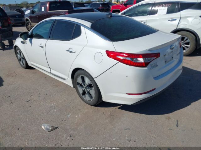 2013 KIA OPTIMA HYBRID KNAGM4AD0D5038765 Photo 2