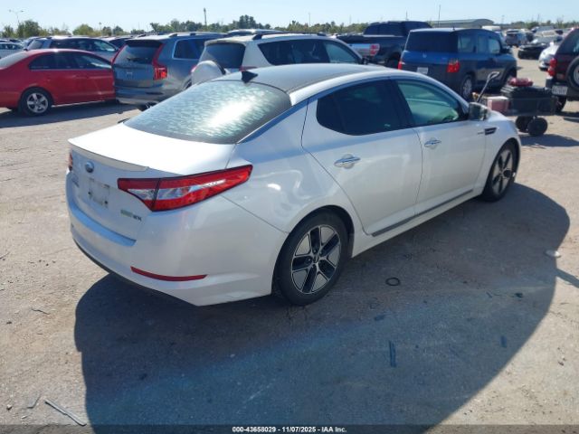 2013 KIA OPTIMA HYBRID KNAGM4AD0D5038765 Photo 3