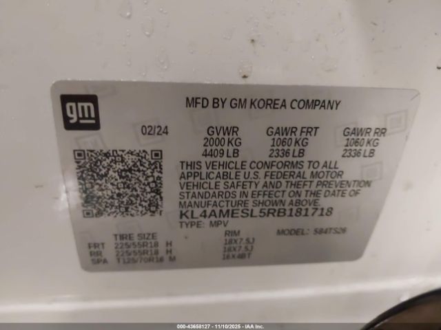 2024 BUICK ENCORE GX KL4AMESL5RB181718 Photo 8