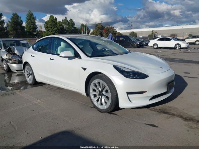 2022 TESLA MODEL 3 5YJ3E1EB1NF228113