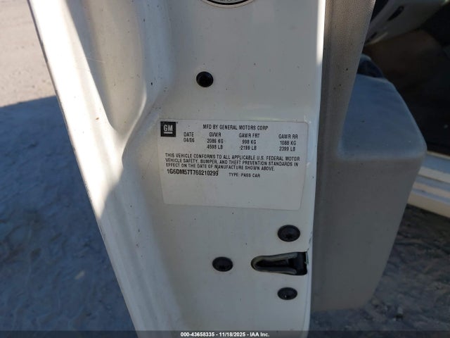 2006 CADILLAC CTS 1G6DM57T760210299 Photo 8