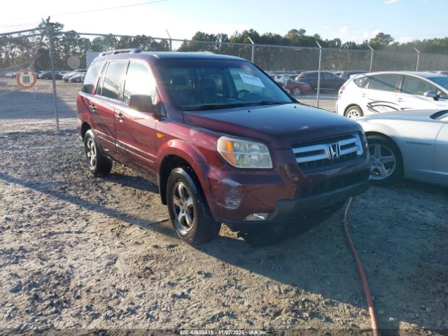 2007 HONDA PILOT 5FNYF28677B034244