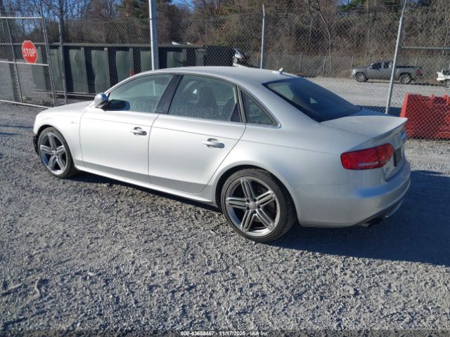 2011 AUDI S4 WAUKGAFL4BA054021 Photo 2
