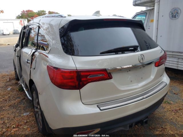 2014 ACURA MDX 5FRYD4H65EB002826 Photo 2