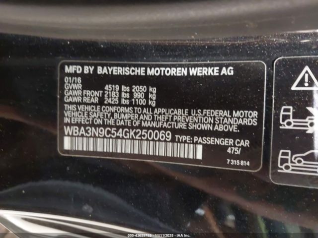 2016 BMW 428I WBA3N9C54GK250069 Photo 8