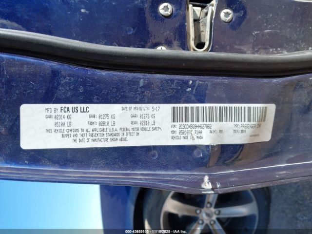 2017 DODGE CHARGER 2C3CDXBG9HH627862 Photo 8