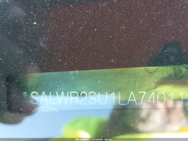 2020 LAND ROVER RANGE ROVER SPORT SALWR2SU1LA740112 Photo 8