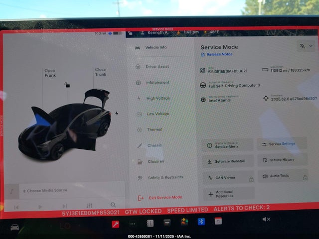 2021 TESLA MODEL 3 5YJ3E1EB0MF853021 Photo 6