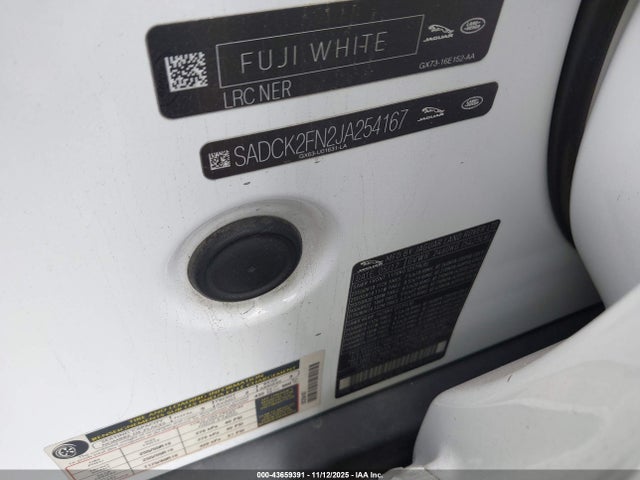 2018 JAGUAR F-PACE SADCK2FN2JA254167 Photo 8