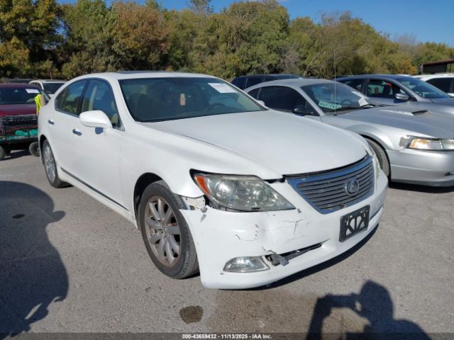 2007 LEXUS LS 460 JTHBL46F375038871