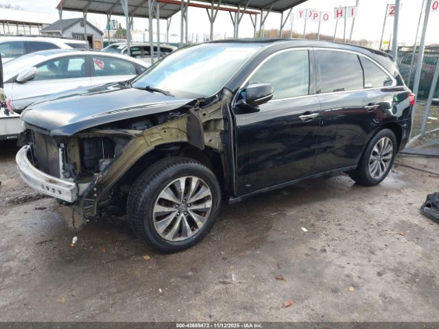 2014 ACURA MDX 5FRYD4H46EB001442 Photo 1