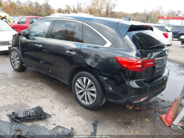 2014 ACURA MDX 5FRYD4H46EB001442 Photo 2