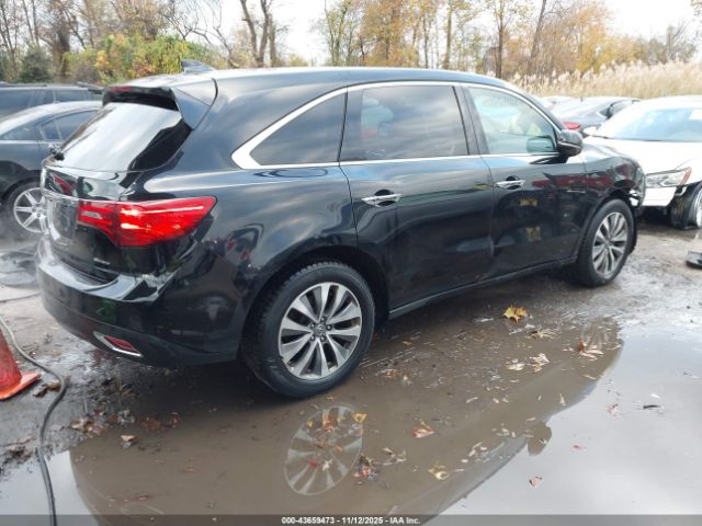 2014 ACURA MDX 5FRYD4H46EB001442 Photo 3